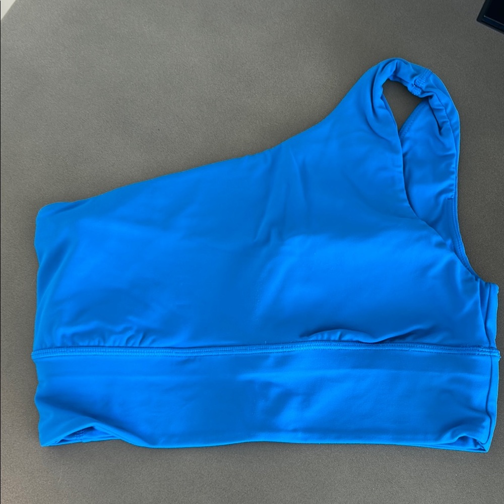 Lululemon One-Shoulder Blue sportsbra